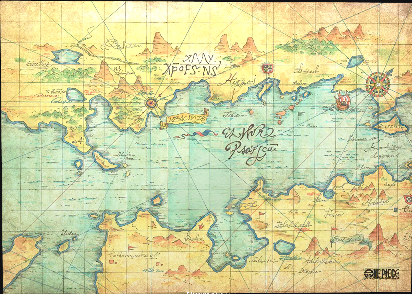 One piece map